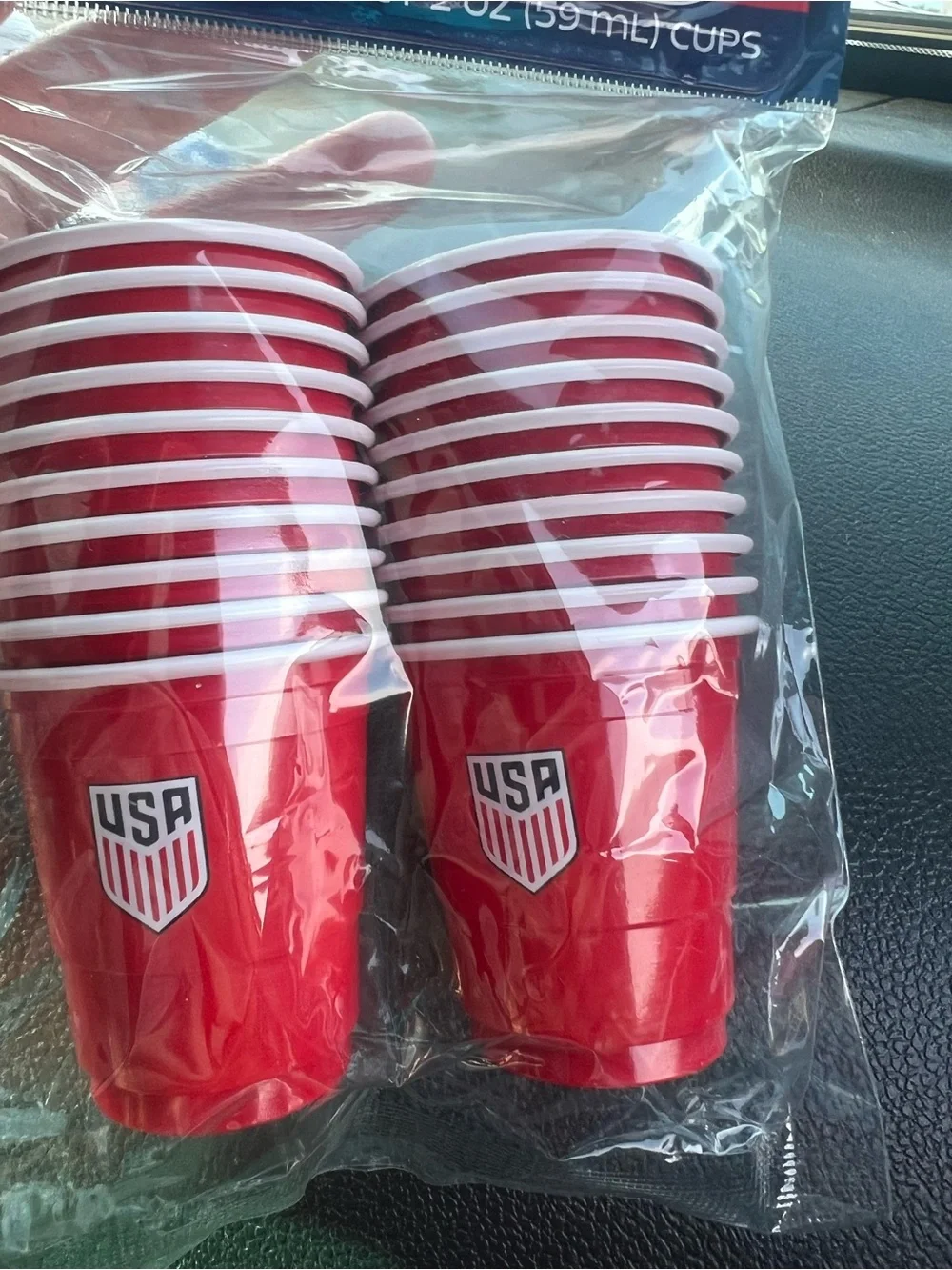 FIFA WORLD CUP table tennis balls and Shot Glass  Activity Set